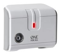 One For All Signal Booster/Splitter for TV - 1 Outputs - 23dB (14x White