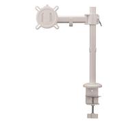 One For All Single Smart Line Desktop Monitor Mount, White
