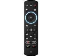 One For All Streamer Remote - Universal Remote Control for up to 3 devices Streamer boxes (Roku, Apple TV and more) TV and Sound bar - Learning feature - Backlit keys - Black - URC7935