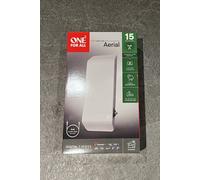 One For All - Amplified Outdoor Digital TV Aerial - 5G Filter - 27.0 cm*12.1 cm*3.6 cm - White - SV9450