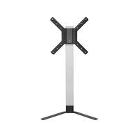 One For All TV Stand - Screen size 32-65” - NO drill solution - Elegant designed TV Bracket for all types of TVs - Height adjustable - Tilt 15° - Max Weight 30kg - White - Ultra Slim Line -WM6471