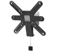 One For All Ultra Slim TV Wall Bracket Mount - Screen size 13-43 Inch - For All types of TVs - 15° Tilt Feature - Max Weight 40kgs - VESA 75x75 to 200x200 - Black White- WM6221