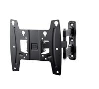 One For All Full Motion TV Bracket - Swivel (180°) Tilt (15°) Wall Mount - Screen size 19-42 Inch - For All types of TVs - Max Weight 30kgs - VESA 75x75 to 200x200 - Free Toolbox app - WM4251, Black
