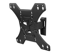 One For All TV Bracket - Swivel (90°) Wall Mount - Screen size 13-65 Inch - For All types of TVs (LED LCD Plasma) - Max Weight 50kgs - VESA 75x75 to 400x400 - Black - WM4441