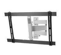 One For All WM6652 Full-Motion TV Wall Mount - Fits 32-90 in TVs, 40 kg, 180 deg swivel, 20 deg tilt, Black/White