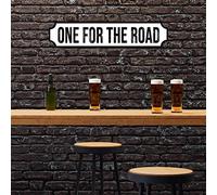 One for The Road Bar Pub Any Colour Any Text 3D Train Style Street Home Sign