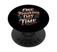 One Freaking Day At A Time Survival Sarcasm - PopSockets Adhesive PopGrip