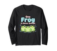 One Frog is Never Enough Amphibian Nature Lover Long Sleeve T-Shirt
