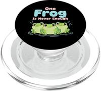 One Frog Is Never Enough Amphibian Nature Lover PopSockets PopGrip for MagSafe