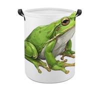 One Frog Laundry Baskets Laundry Hamper Waterproof Foldable Storage Bin Dirty Clothes Laundry Basket for Living Room Bathroom
