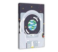 One Giant Leap Canvas Poster for Home Decor Gift