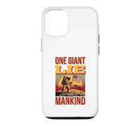 One Giant Lie For Mankind - Funny Moon Landing Conspiracy Case for iPhone 12/12 Pro