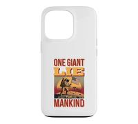 One Giant Lie For Mankind - Funny Moon Landing Conspiracy Case for iPhone 13 Pro