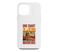 One Giant Lie For Mankind - Funny Moon Landing Conspiracy Case for iPhone 13 Pro Max
