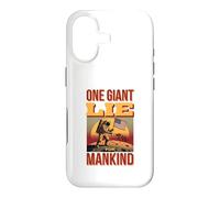 One Giant Lie For Mankind - Funny Moon Landing Conspiracy Case for iPhone 17