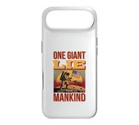 One Giant Lie For Mankind - Funny Moon Landing Conspiracy Case for iPhone Air
