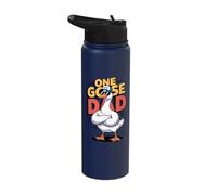 One Goose Dad Cool Sunglasses Hat Fun Stainless Steel Insulated Water Bottle