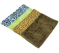 One Grace Place Jazzie Jungle Boy Burp Cloth, Light Blue, Navy Blue, Chocolate Brown, Black, Lavendar, Green