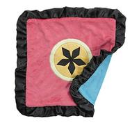 One Grace Place Magical Michayla Binky Blanket, Black, Pink and Turquoise