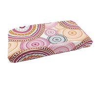 One Grace Place Sophia Lolita Changing Pad Cover, Pink/Orange/White