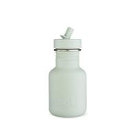 One Green Bottle - BOTL Tough Canteen Water Bottle with Sports Cap, Stainless Steel, Non-Insulated, Single-Skinned Eco Water Canteen, 350ml (Sage)