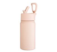 One Green Bottle - Epic Stainless Steel Water Bottle, Leakproof Metal Triple-Walled Vacuum Insulation, 14oz 400 ml, Perfect for School, Travel, Gym, Office, Yoga, Sports, Kids (Pinky Promise)