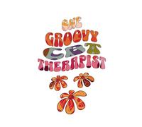 One Groovy CBT Therapist Notebook: 70's Retro Style 6x9" 120 pages Therapy Notebook perfect gift for Cognitive Behavioral Therapist