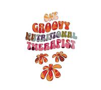 One Groovy Nutritional Therapist Notebook: Retro 70's Style Notepad Gift for Nutritional Therapy Practitioners or Nutritionist | 120 College Ruled Pages 6x9"
