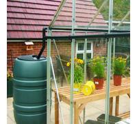 One Gutter Rainwater Kit Freestanding Greenhouses - Elite Rainwater Kit to One Gutter up to 8 Wide Greenhouses