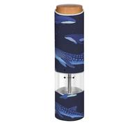 One Hand Operation Spice Grinder Glowing Ocean Marine Life