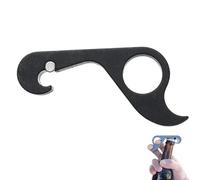 One-Handed Bottle Opener & Jar Opener for Weak Hands - Multi-Function Senior & Arthritis Helper, Easy Grip Can Opener for Elderly & Weak Grip (Black)