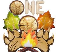One Happy Camper Balloons Campfire Balloons Bear Claw One Happy Camper Birthday Decorations Camping Birthday Party Decorations Let The Adventure Begin Baby Shower Camp Themed Decor The Big Party