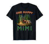 One Happy Mimi Camper Cool Camping T-Shirt