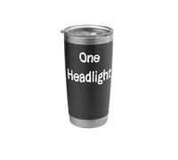 One Headlight Stainless Steel Insulated Tumbler
