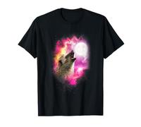 One Hedgehog Howling at The Moon Pink Moon Hedgehog Lover T-Shirt
