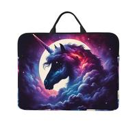One-Horned Horse-Galaxies 14-Inch Laptop Case, Portable Laptop Computer Sleeve With Zipper Closure
