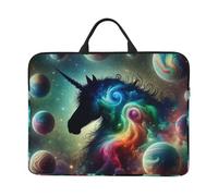 One-Horned-Horse-Galaxies 14-Inch Laptop Case, Portable Laptop Computer Sleeve With Zipper Closure