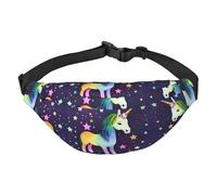 One-horse star Large Fashion Crossbody Waist Bag, Travel Casual Boys Waist Bag, Suitable for Sports, Running, Cycling, Traveling, Fishing