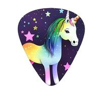One-horse star Patterned guitar picks - (thin/medium/thick) free to choose, suitable for all kinds of string instruments,