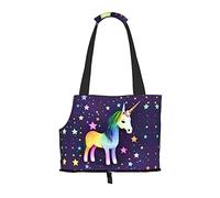 One-Horse Star Printed pet Shoulder Bag, Suitable for Small Dogs and Cats, Shopping and Travel Dual-Purpose Bag