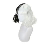 One Hundred and One Dalmatians Cruellas De Vils Cruellas Anime Cosplay Wig Hair Costume Party Fancy Dress Wigs for Halloween Carnival Costume Party