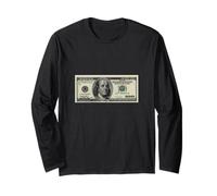 One Hundred Dollar Bill Long Sleeve T-Shirt