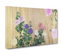 One Hundred Flowers Vol.3 By Yun Shouping Canvas Print | Gallery Wrapped 30mm Frame Wall Art | 20x14 inches | Ready to Hang | Asian Floral Picture | Living Room Bedroom Lounge Office