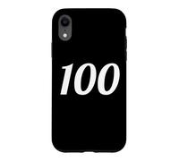One Hundred - Fun Number Case for iPhone XR