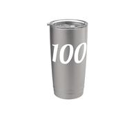 One Hundred - Fun Number Stainless Steel Insulated Tumbler