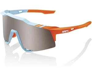 One Hundred Percent Speedcraft - Soft Tact Two Tone - HiPER Silver Mirror Lens