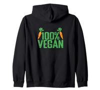 One Hundred Percent Vegan Zip Hoodie