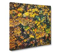One Hundred Trees Canvas Print | Gallery Wrapped 30mm Frame Wall Art | 14x14 inches | Ready to Hang | Modern Landscape Picture | Living Room Bedroom Lounge Office