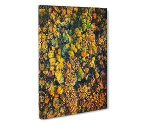 One Hundred Trees Canvas Print | Gallery Wrapped 30mm Frame Wall Art | 30x20 inches | Ready to Hang | Modern Landscape Picture | Living Room Bedroom Lounge Office