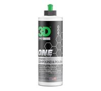 ONE Hybrid compound and polish | cutting compound finish and polish | delivers true paint correction | professional detailing | 3D